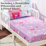 Unicorn Dreams Toddler Fitted Sheet & Pillowcase Set