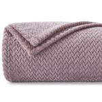 Light Purple Soft Flannel Fleece Throw Blanket
