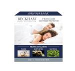 Beckham Hotel Collection Mattress Protector — Hotel-Grade Cotton Blend, Silent Waterproof Protection That Preserves Mattress Feel, King