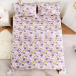 LONAVA Twin Sheet Set Kids - 3 Pieces Soft Microfiber Cartoon Style Bedsheets for Boys Girls Teens, Oeko TEX, Breathable Deep Pocket Sheets, (Flower)