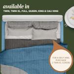 Beckham Hotel Collection Mattress Protector — Hotel-Grade Cotton Blend, Silent Waterproof Protection That Preserves Mattress Feel, King