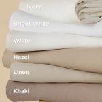 Bedsure Duvet Cover Queen Size - Soft Double Brushed Bedding Set for Kids & Adults, Zipper Closure, 3 Pieces, Includes 1 Duvet Cover (90"x90") & 2 Pillow Shams, NO Comforter, Ivory White