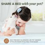 Beckham Hotel Collection Mattress Protector — Hotel-Grade Cotton Blend, Silent Waterproof Protection That Preserves Mattress Feel, King