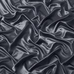 VACVELT 3pcs Extra Deep Pocket Satin Fitted Sheet Set King Bed Set, Grey Bottom Sheet Fit 18-24 Inch Deep Pocket Mattress, Silky Bedding Set Soft & Ultra Deep Fitted Sheet & 2 Pillowcase