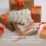 Bedsure Boho Tufted Queen Comforter Set - Beige Boho Bedding Comforter Sets, 3 Pieces Farmhouse Shabby Chic Embroidery Bed Set, Soft Fluffy Cozy Arch Pattern Comforter for All Seasons