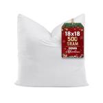 Utopia Bedding 18x18 Decorative Pillow Insert, White