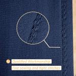 Stretch Jersey Box Spring Cover Wrap Around, Bed Skirt Alternative, Ultra Soft & Wrinkle Resistant, Twin/Twin XL, Navy