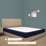 Stretch Jersey Box Spring Cover Wrap Around, Bed Skirt Alternative, Ultra Soft & Wrinkle Resistant, Twin/Twin XL, Navy