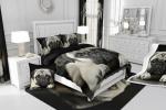 Erosebridal 3D Animal Theme Bedding Set King Size Black Dog Duvet Cover Set Cute Pug Dog Printed Comforter Cover for Kids Teen Boys Bedspread Cover Dog Pattern Quilt Cover Soft Lightweight