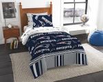Northwest NFL New England Patriots Unisex-Adult Bed in a Bag Set, Queen, Rotary