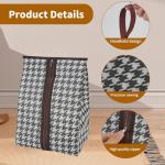 giteo bedding 3 Pack Portable Shoe Bags for Travel, Waterproof and Dustproof Shoe Protector Bag for Gym, Travel Essentials Shoe Organizers Storage with Handles for Men and Women (Flat Style)