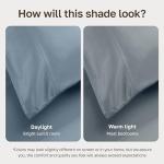 California Design Den 100% Egyptian Cotton Sheets Set - Sateen Queen Sheets Set, Certified Authentic Luxury, Deep Pockets, Soft and Durable Luxury Bedding - Blue Hydrangea