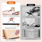 SpaceWhisper 6 Pack Clear Storage Bags, Plastic Blanket Storage Bags with Zipper and Handle, Moving Bags for Comforter, Bedding & Clothes, Closet Organizer and Under Bed Storage (15.7x13.8x3.9 Inch)