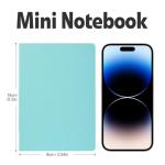 60 Pack Small Lined Notepads Bulk, Mini Journal Pocket Notebooks Set 3.5 Inch x 5.5 Inch, Colored Cover Notebook for Kids, 10 Colors 24 Sheets (48 Pages) for Traveler, Students, School Supplies