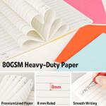 60 Pack Small Lined Notepads Bulk, Mini Journal Pocket Notebooks Set 3.5 Inch x 5.5 Inch, Colored Cover Notebook for Kids, 10 Colors 24 Sheets (48 Pages) for Traveler, Students, School Supplies