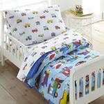 Wildkin Kids Cotton Toddler Sheet Set - Vehicles