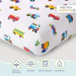 Wildkin Kids Cotton Toddler Sheet Set - Vehicles