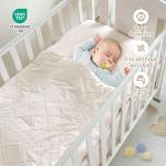 Beige Boho 3-Piece Crib Bedding Set