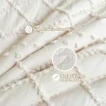 Beige Boho 3-Piece Crib Bedding Set