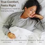 California Design Den Luxury 800 Thread Count 100% Cotton Sheets for Queen Size Bed - Soft Sateen,Deep Pockets with Anti Skid Elastic for a Snug Fit, Cool & Durable Bedding Set - White Sheets