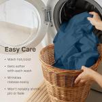 California Design Den Split King Sheets Sets for Adjustable Bed - Soft 100% Cotton Sheets, 400 Thread Count Sateen, Deep Pockets, Cool and Durable Bedding, Beats Egyptian Cotton Claims - Peacock Blue