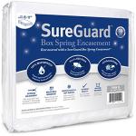 Twin XL SureGuard Box Spring Encasement - 100% Waterproof, Bed Bug Proof, Hypoallergenic - Premium Zippered Six-Sided Cover