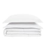 London Fog Garment Washed Solid Comforter Set White Microfiber 3-Piece King Comforter Set, Solid Themed, Adult and Teen, Oeko-TEX Certified