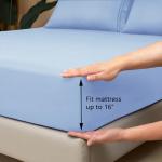 Mejoroom Queen Hotel Luxury Sheet Set 4 Piece