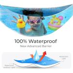 Queen Waterproof Mattress Protector - Noiseless, Breathable, Machine Washable Fitted Mattress Cover with Deep Pocket up to 18”