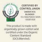 Waterproof Organic Mattress Protector Twin Size – Soft OCS Certified Organic Cotton Surface – Noiseless & Breathable 250 GSM Pad Cover – Deep Pocket Fitted Design