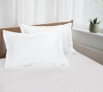 Soft Microfiber Pillow Shams 2 Pack - White