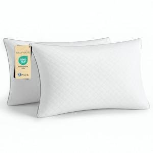 JOLLYVOGUE Set of 2 Pillows for Cozy Sleep