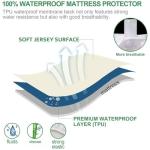 Breathable Waterproof Mattress Protector for Twin Size