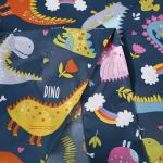 Dinosaur Twin Bedding Set with 2 Pillowcases