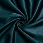 VACVELT 4pcs Dark Teal Satin Sheets Full Size Bed Set, 15 Inch Deep Pocket Silky Satin Sheet Set, Soft Satin Bedding Set Cooling & Luxury Bed Sheets, 1 Fitted Sheet + 1 Flat Sheet + 2 Pillowcases