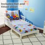 Under Construction Kids 4-Piece Toddler Bedding Set