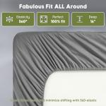 Luxury 100% Egyptian Cotton King Sheet Set