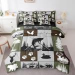 Fishing and Hunting Themed 7-Piece Bedding Set