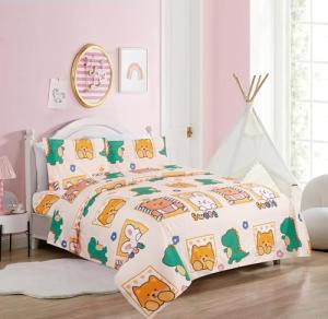 Twin Soft Microfiber Kid's Bed Sheet Set