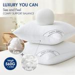 MIULEE 18x18 Inch Comfy Throw Pillow Inserts - 4 Pack