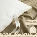 100% Cotton Canvas Pillow Storage Bags – 2 Pack