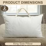 100% Cotton Canvas Pillow Storage Bags – 2 Pack