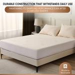 Queen Organic Waterproof Mattress Protector – Soft & Breathable