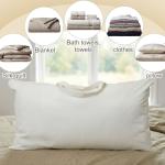 100% Cotton Canvas Pillow Storage Bags – 2 Pack
