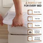Queen Organic Waterproof Mattress Protector – Soft & Breathable