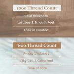 Luxury Egyptian Cotton Queen Fitted Sheet - White