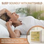 Queen Organic Waterproof Mattress Protector – Soft & Breathable