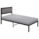 Fitted Cot Sheets 31" x 75" - 2 Pack Gray