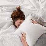 Set of 2 Cotton Throw Pillow Inserts