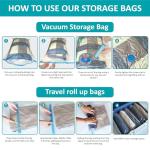 Vacuum Storage Bags for Bedding and Clothing